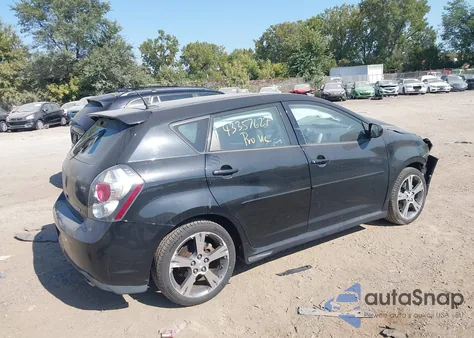 2009 Pontiac Vibe Gt z USA, uszkodzony, nr VIN 5Y2SR67059Z432082